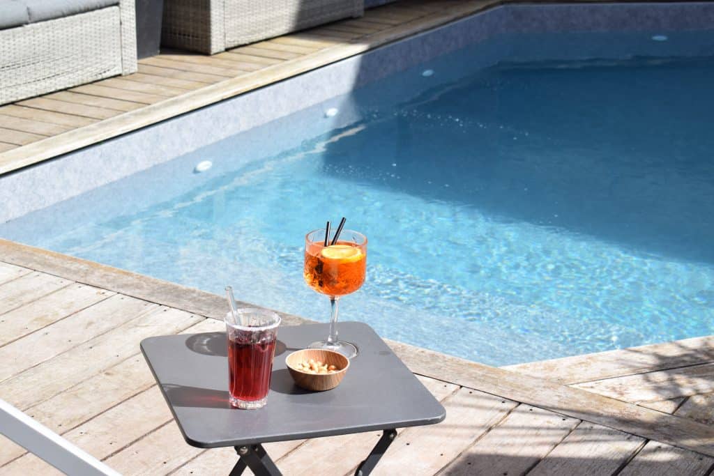 Hôtel piscine Deauville