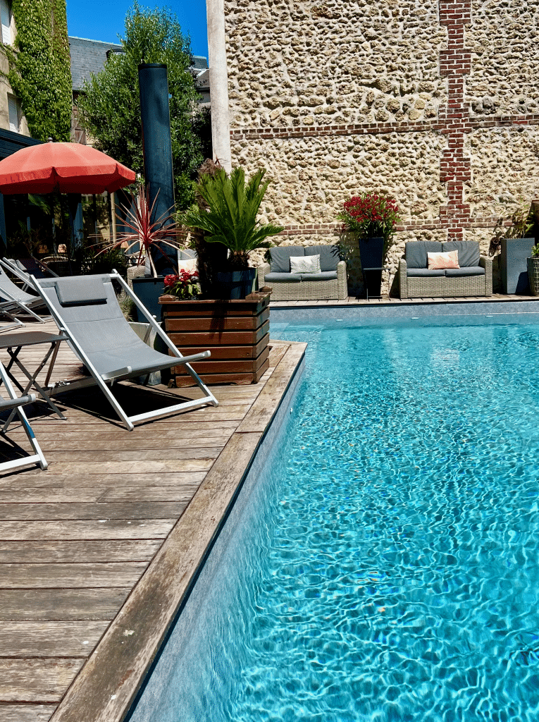 piscine boutique hotel le Trophée